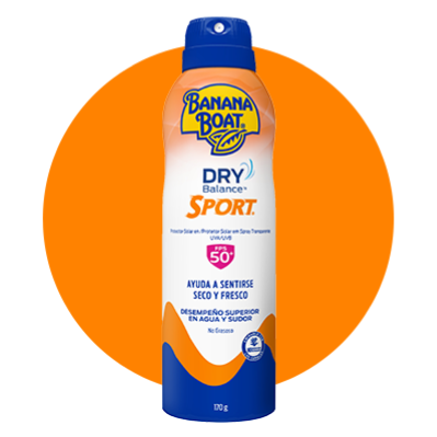 Producto Dry Balance Sport en Spray de 170 mL con un FPS de 50 que te ayudara a sentirte fresco