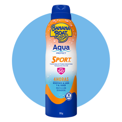 Aqua Protect Sport Spray ideal para llevar realizar actividad física y protegerte contra el sol