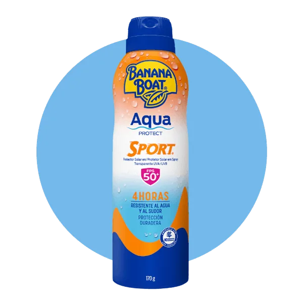 Aqua Protect Sport Spray ideal para llevar realizar actividad física y protegerte contra el sol